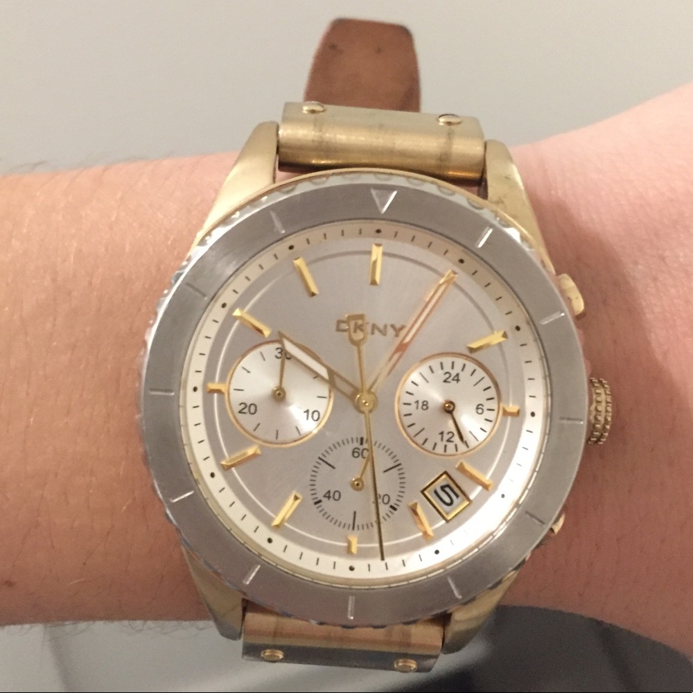 DKNY 3-Hand Chronograph with Date Watch